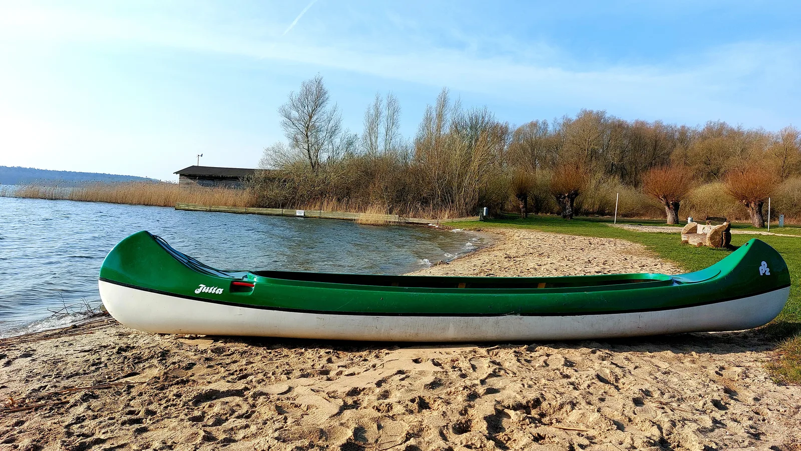Direkt am Schweriner See: Angler-Reetkate mit Seeblick & eigenem Boot, Bild 8