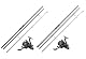Karpfenbundle 2X C-Series 3,60m 3,00lb + 2X Quick Runshift 5000 FS