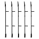 FUNANASUN Rutenschutz für Angelruten, Rutenschutz Angeln 110 cm–170 cm, Angelrutenhaltergurt mit Klettbänder, Verstellbar Rutenband für Binden von Angelruten und Casting Schutz