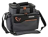 Savage Gear Lure Specialist Bag M Angeltasche inkl. 6 Angelboxen, Anglertasche für Kunstköder & Angelköder, Ködertasche, Angelbox, Köderbox