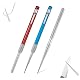 TIESOME 2Pcs Diamant Messerschärfer, Tragbarer Diamant Schleifstift