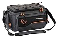 Savage Gear System Box Bag L (24x47x30cm) Tasche inkl. 4 Köderboxen, Angeltasche, Ködertasche zum Spinnfischen, Anglertasche inkl. Angelboxen, Tasche für Kunstköder