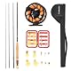 VEVOR Fliegenfischer-Kombi-Set, IM7 Carbon-Fliegenrute und -Rolle, Starter-Set mit Rutentasche & Tacklebox & 6 Kurzschwanz- und 4 Langschwanz-Fliegenhaken, ideal für Reisen und Urlaub VEVOR Fliegenfischer-Kombi-Set, IM7 Carbon-Fliegenrute und -Rolle, Starter-Set mit Rutentasche & Tacklebox & 6 Kurzschwanz- und 4 Langschwanz-Fliegenhaken, ideal für Reisen und Urlaub