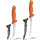 pullther 2 Stück Fishing Angelmesser Set, 5 Inch, 7 Inch Fischmesser