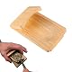 JDCMEI Oyster Shucking Clamp, Austernöffner Clamp Austernschälen Halter aus Holz Austernöffner und Austernschäl Messer Tragbares Austernschäl Clip Set für Partys, Camping, Picknicks