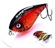 trifyd ® - Hecht wobbler Crankzilla 16g, 3 Stück mit Köderbox, Kunstköder für Hecht und Raubfischen