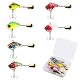 Angelköder Set 6 Stück Jig Spinner Angeln Spinnerbait Kunstköder Hecht Köder Angel Köder für Barsch Hecht Zander Wels Döbel Angelköder Set 6 Stück Jig Spinner Angeln Spinnerbait Kunstköder Hecht Köder Angel Köder für Barsch Hecht Zander Wels Döbel
