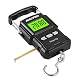 RISEPRO 75Kg / 165Lb Digitale Fischwaage mit 39-Zoll-Lineal Elektronische Gepäckwaage Angeln Posthängerwaage WHA08