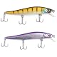 DONQL Wobbler zum Zanderangeln, Raubfisch Kunstköder Set, Flachlaufend, Wobbler Köder für Hecht, Barsch und Zander – Ideal für Zielfische wie Hecht, Barsch und Zander (Set D)