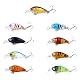 Angelköder Set, 9 Stück Jig Spinner Set, Kunstköder für Salzwasser Süßwasser Forellen Barsch Lachs Angeln Barschköder Simulation falscher Köder Fanggeräte Angelköder Set, 9 Stück Jig Spinner Set, Kunstköder für Salzwasser Süßwasser Forellen Barsch Lachs Angeln Barschköder Simulation falscher Köder Fanggeräte