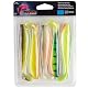 Fox Rage Zander Pro Shad 10cm x5 Mixed UV Colour Pack Gummifisch Set