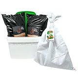 SUPERWURM Einsteiger Wurmzucht - Starter-Set mit 0,5 kg großen (ca. 315 St.) Riesen-Rotwürmer - Dendrobena, Angelwürmer, Futterwürmer, Regenwürmer, Würmer, Angelköder, Lebendköder, Wurmfarm SUPERWURM Einsteiger Wurmzucht - Starter-Set mit 0,5 kg großen (ca. 315 St.) Riesen-Rotwürmer - Dendrobena, Angelwürmer, Futterwürmer, Regenwürmer, Würmer, Angelköder, Lebendköder, Wurmfarm