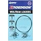 Robinson Vorfach Angeln 5er Set | Wolfram bissfest für Hecht & Zander