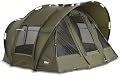 Lucx Leopard Bivvy Angelzelt für 2-3 Mann - wasserdichtes Karpfenzelt mit herausnehmbarer Bodenplane mit Reißverschluss & 10.000 mm Wassersäule