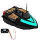 Charocean 500m Futterboot mit GPS Nachtangeln Fischköder Köderboot mit LED-Navigator-Licht, Fernbedienung Futterboote Bait Boat Ferngesteuertes Köderboot