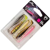 Fox Rage Slick Shad Mixed UV Colour Pack - 5 Gummifische, Länge:9cm Fox Rage Slick Shad Mixed UV Colour Pack - 5 Gummifische, Länge:9cm