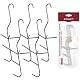 BROWIN® Dreifache Raucherhaken für Fisch 5er Set 311302 | Langlebige Edelstahlhaken für perfekte Räucherergebnisse | Zubehör für Profi- und Hobbyräucherer | 5 Stück