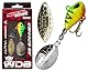 Wild Devil Baits Multi Tail Spin Jig Bleikopfspinner Jig Spinner Kunstköder Angelköder (Fire Tiger, 10g)