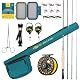 SF Fliegenruten-Kombi-Starter-Set, 4-teilig, 5 WT, 9 FT, Smaragdgrün, 24 Zähne, Karbonfaser, Forellen-Fliegenrute mit Rolle, Rutenetui, Fliegenbox mit Fliegen, konisches Vorfach, Knotenbindewerkzeuge SF Fliegenruten-Kombi-Starter-Set, 4-teilig, 5 WT, 9 FT, Smaragdgrün, 24 Zähne, Karbonfaser, Forellen-Fliegenrute mit Rolle, Rutenetui, Fliegenbox mit Fliegen, konisches Vorfach, Knotenbindewerkzeuge