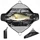 Meyola Abhakmatte Angeln 120x65cm Fishing Abhakmatte mit Maßband | Abhakmatte Raubfisch mit Griffen für Transport & Waage | Wasserdicht Wiegesack Karpfen
