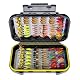 Qitewwrme Fliegenfischen Fliegen Kit, 100 Pcs Künstliche Fliegenfischen Köder mit trockenen/nassen Fliegen, Streamer, Fliegensortiment Forelle Angeln mit Box Qitewwrme Fliegenfischen Fliegen Kit, 100 Pcs Künstliche Fliegenfischen Köder mit trockenen/nassen Fliegen, Streamer, Fliegensortiment Forelle Angeln mit Box