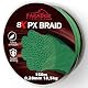 Paradox Fishing 8X PX geflochtene Angelschnur I Tarngrün 150M - 0,28mm - 18,5kg – Angelschnur geflochten- 8fach eng geflochten Paradox Fishing 8X PX geflochtene Angelschnur I Tarngrün 150M - 0,28mm - 18,5kg – Angelschnur geflochten- 8fach eng geflochten