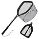 NAKIHOUSE Kescher Angeln, Schwimmendes Teleskop Kescher, Schwarz, 100CM NAKIHOUSE Kescher Angeln, Schwimmendes Teleskop Kescher, Schwarz, 100CM