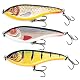 Mister Tackle Tuvanus 9 cm Angelköder Wobbler Set Jerkbait Slider für Hechtangeln 3 Stück Mister Tackle Tuvanus 9 cm Angelköder Wobbler Set Jerkbait Slider für Hechtangeln 3 Stück