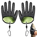 Xynovate 1 Paar Angelhandschuhe, Stichfeste Bissfest Angelhandschuh