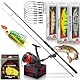Paradox Fishing Firetiger Spinnrute Hecht Komplett-Set, 2,4m 20-60g + 4000 Rolle I Hecht Rute - Spinnruten (Komplett-Set, 2,4m 20-60g + 4000 Rolle) Paradox Fishing Firetiger Spinnrute Hecht Komplett-Set, 2,4m 20-60g + 4000 Rolle I Hecht Rute - Spinnruten (Komplett-Set, 2,4m 20-60g + 4000 Rolle)