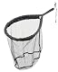 Savage Gear Pro Finezze Rubbermesh Net 40x50x50cm Watkescher - Angelkescher zum Watangeln, Kescher zum Spinnfischen