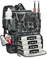MATEIN Angelrucksack mit Boxen und Rutenhalter, Wasserdichter Angeltasche