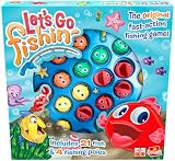Goliath Let´s Go Fishin´ Original, Brettspiel für Kinder ab 3 Jahren, Angelspiel für 1 bis 4 Spieler, Geschenk Jungen und Mädchen