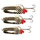 Zite Fishing Blinker-Set Angeln - 3 Kunstköder Hecht Zander Barsch
