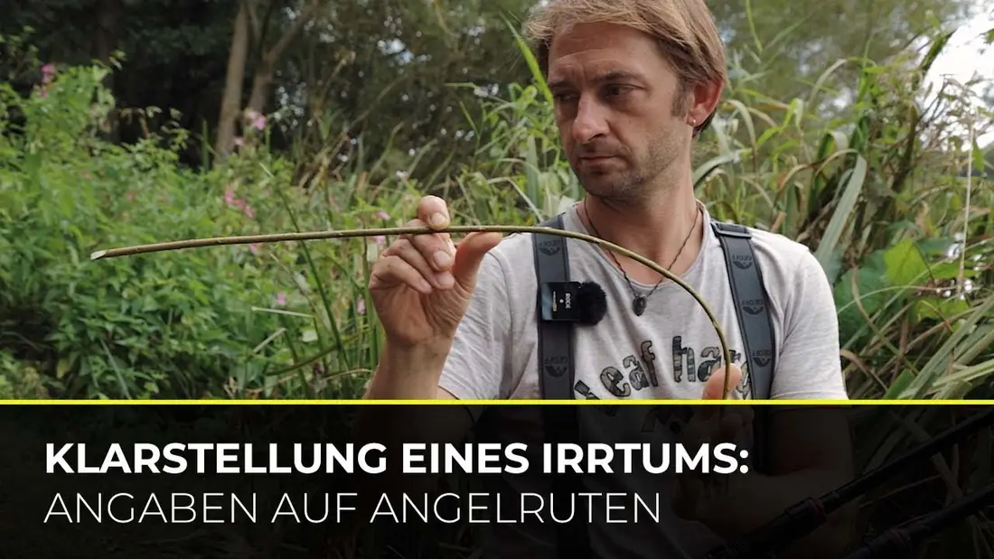 Vorschaubild: Gerücht zum Thema Angelruten aufgeklärt - von Robin Illner | Wurfgewicht | Rutenaktion | Erklärung