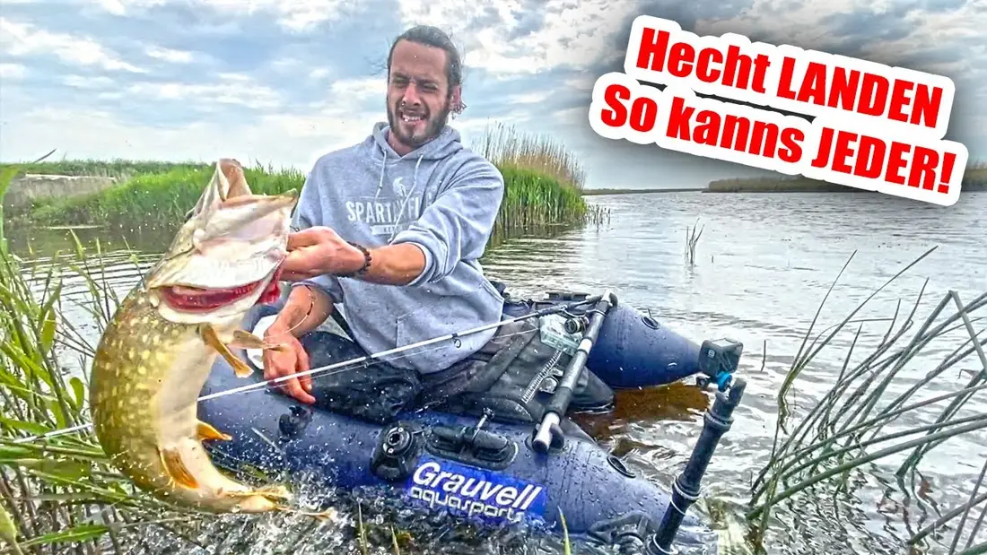 Vorschaubild: Hecht KIEMENGRIFF - So kann JEDER Hechte Landen