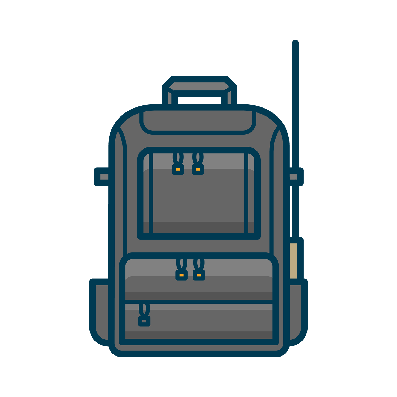 Angelrucksack