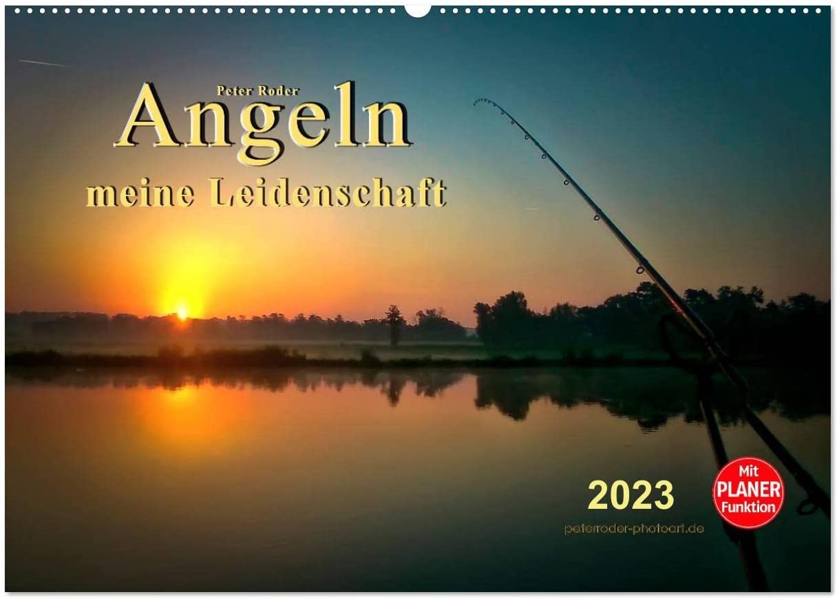 Angelkalender & Karpfenkalender: Kalender für Angler 2023