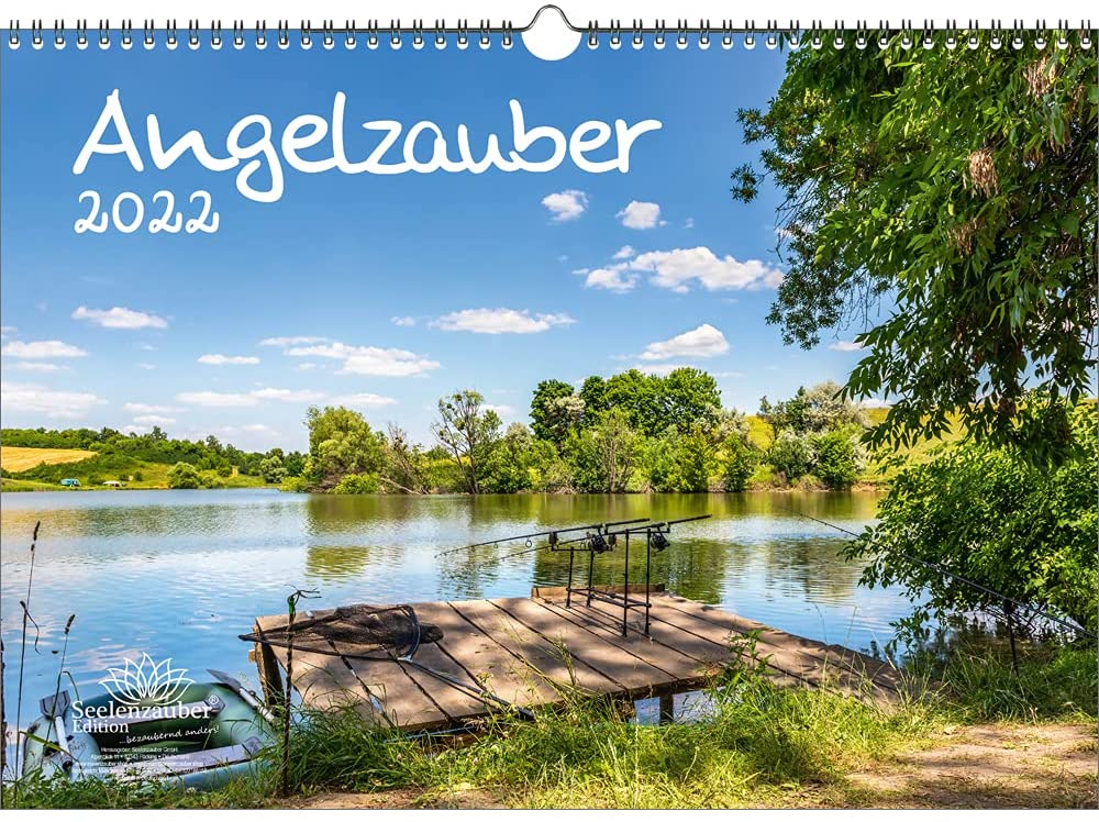 Carponizer Karpfenkalender 2026 - Angelkalender Mit Großen Fischen & Schönen Motiven