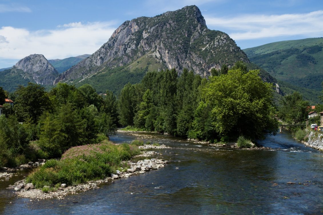 Angeln in den Pyrenäen, Frankreich