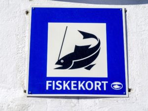 Bei diesem Schild gilt Fiskekort-Pflicht