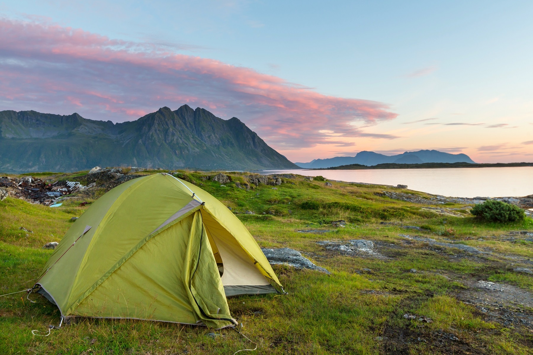Das Jedermannsrecht erlaubt Camping in freier Natur