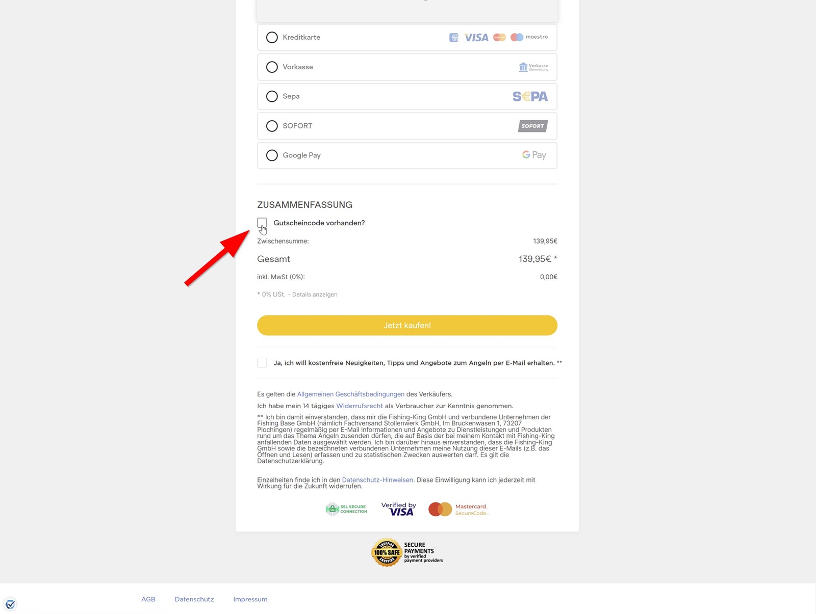 5€ FishingKing Gutscheincode & Rabattcode » August 2024